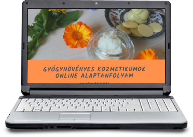 gyógynövényes kozmetikumok online alaptanfolyam